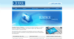 Desktop Screenshot of californiadisabilityrights.org